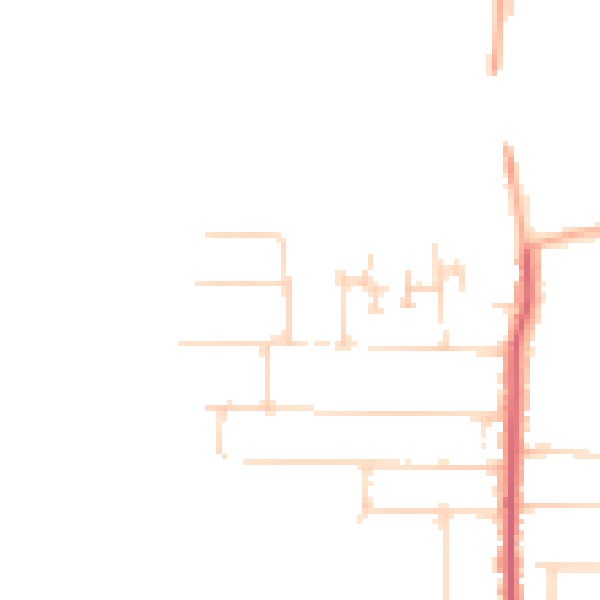 Daytime road noise heatmap for SS5 6LT
