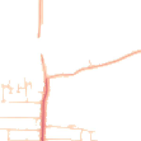 Daytime road noise heatmap for SS5 6PB