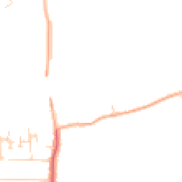 Daytime road noise heatmap for SS5 6PN