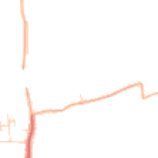 Daytime road noise heatmap for SS5 6PR