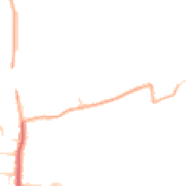 Daytime road noise heatmap for SS5 6PX