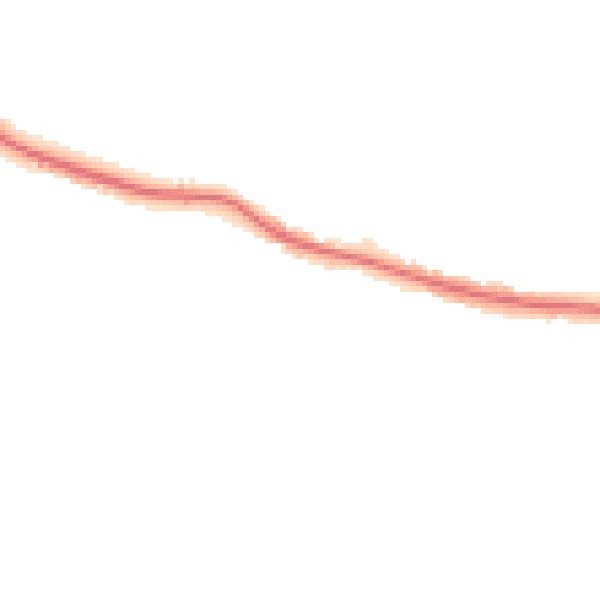 Night-time road noise heatmap for SS7 1AD