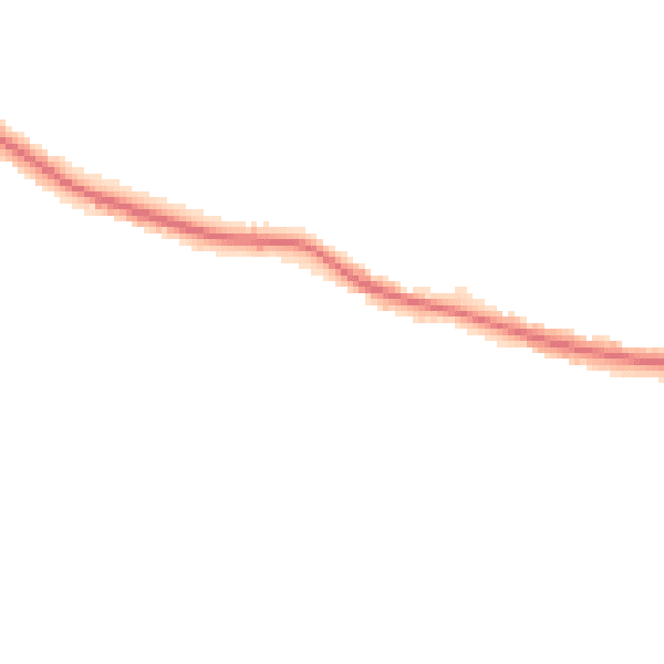 Night-time road noise heatmap for SS7 1AH