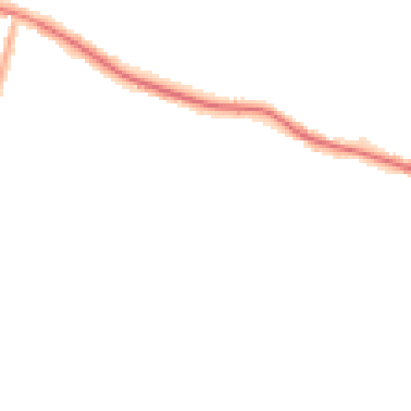 Night-time road noise heatmap for SS7 1AJ