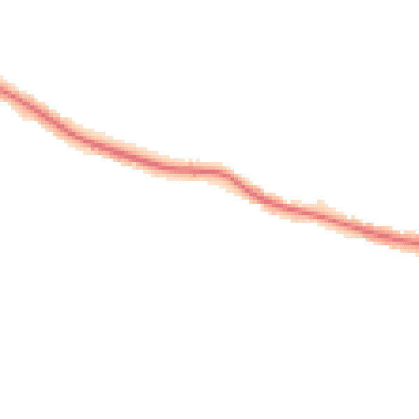 Night-time road noise heatmap for SS7 1AN