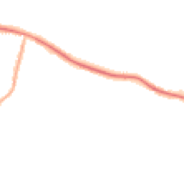 Night-time road noise heatmap for SS7 1AR