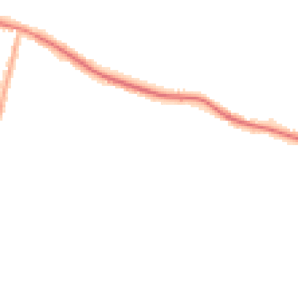 Night-time road noise heatmap for SS7 1AS