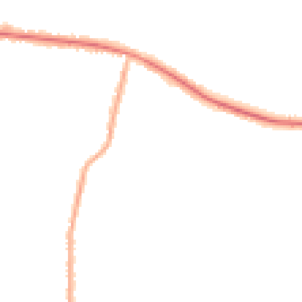 Night-time road noise heatmap for SS7 1BH