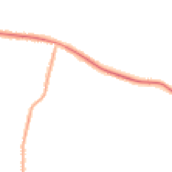 Night-time road noise heatmap for SS7 1BQ