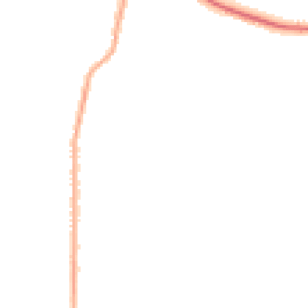 Night-time road noise heatmap for SS7 1DA