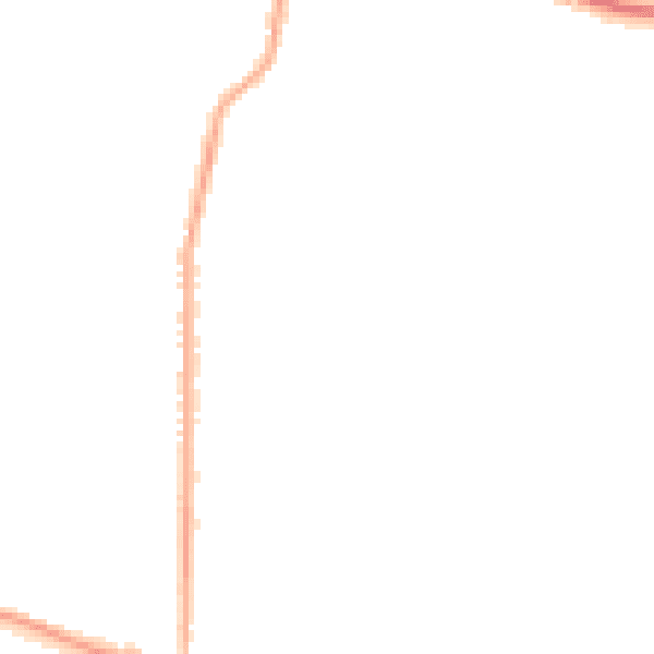 Night-time road noise heatmap for SS7 1DG