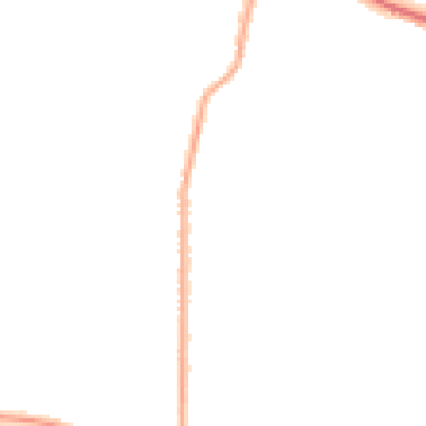 Night-time road noise heatmap for SS7 1DH
