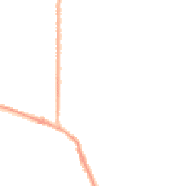 Night-time road noise heatmap for SS7 1EE