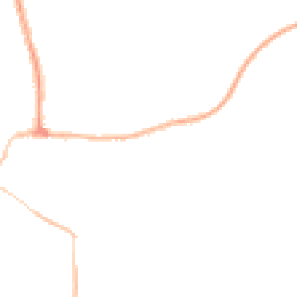 Night-time road noise heatmap for SS7 1NH