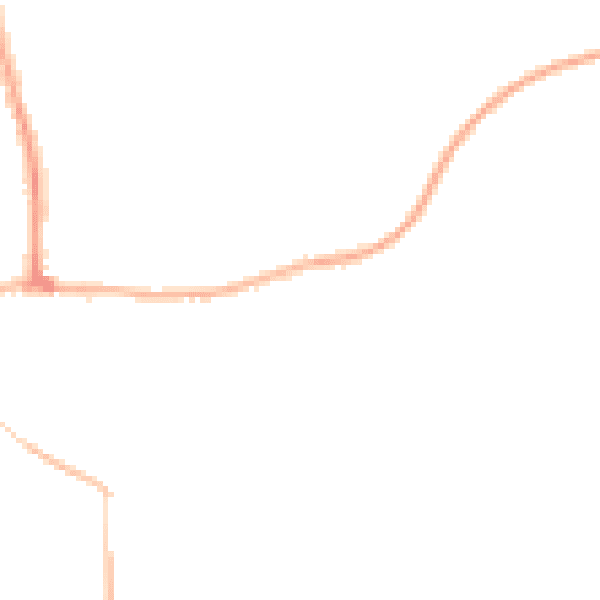 Night-time road noise heatmap for SS7 1NU