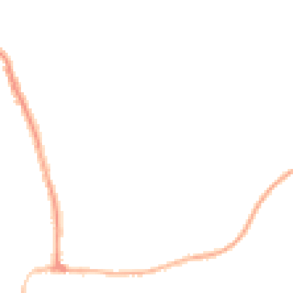 Night-time road noise heatmap for SS7 1PD