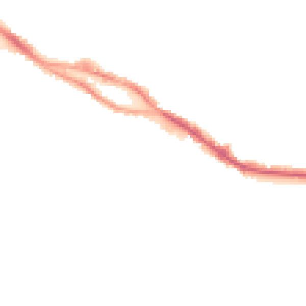 Night-time road noise heatmap for SS7 2FA