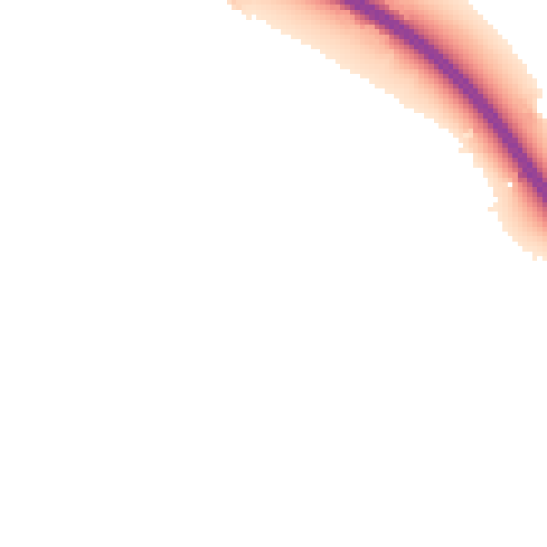 Night-time road noise heatmap for SS7 3NF