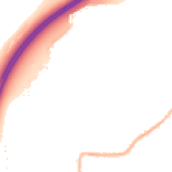 Night-time road noise heatmap for SS7 4BQ