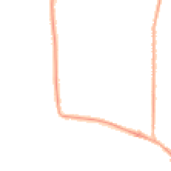 Night-time road noise heatmap for SS7 5NU
