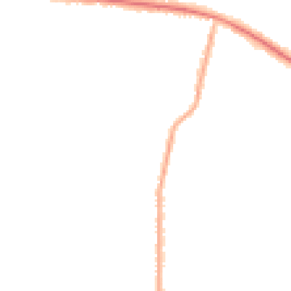 Night-time road noise heatmap for SS7 5PY