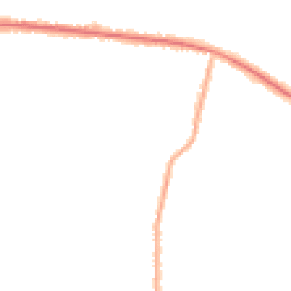 Night-time road noise heatmap for SS7 5QA