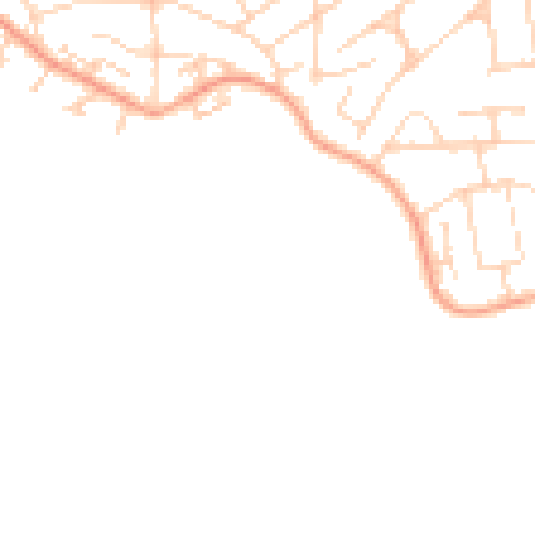 Daytime road noise heatmap for SS8 0FP