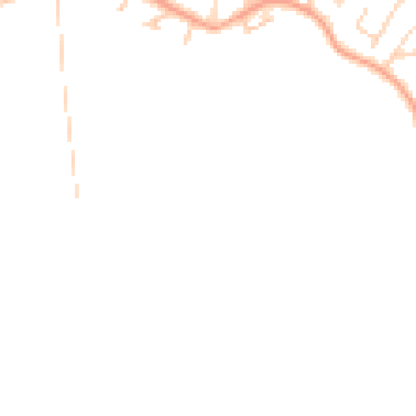 Daytime road noise heatmap for SS8 0GL