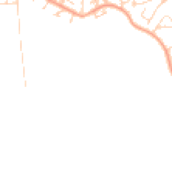 Daytime road noise heatmap for SS8 0GN