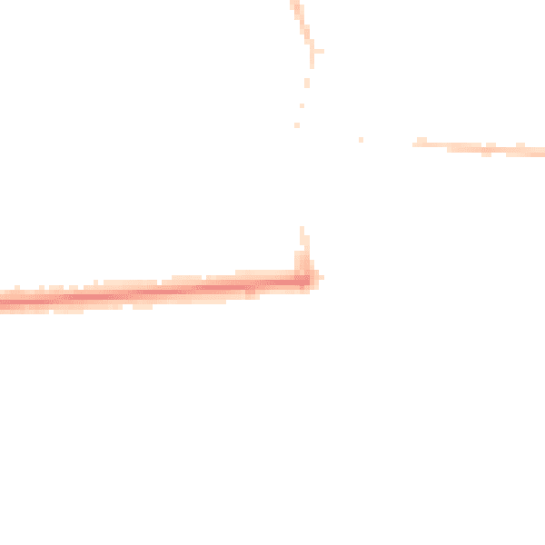 Night-time road noise heatmap for SS8 0JY