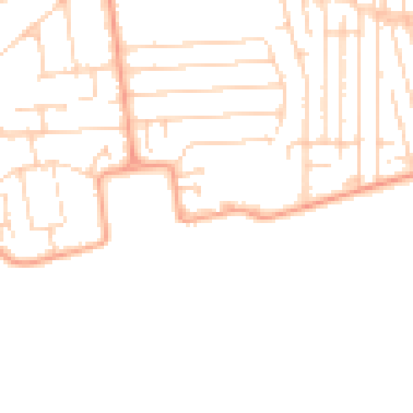 Daytime road noise heatmap for SS8 7GJ