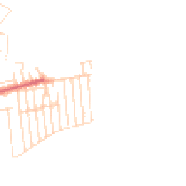 Daytime road noise heatmap for SS8 7QU