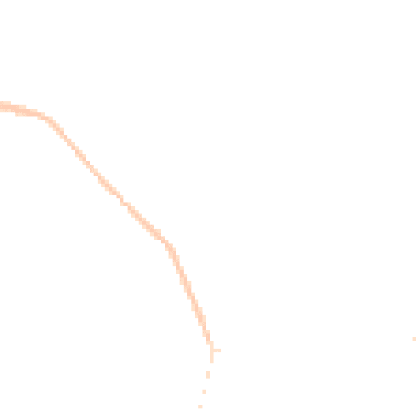 Night-time road noise heatmap for SS8 8BZ