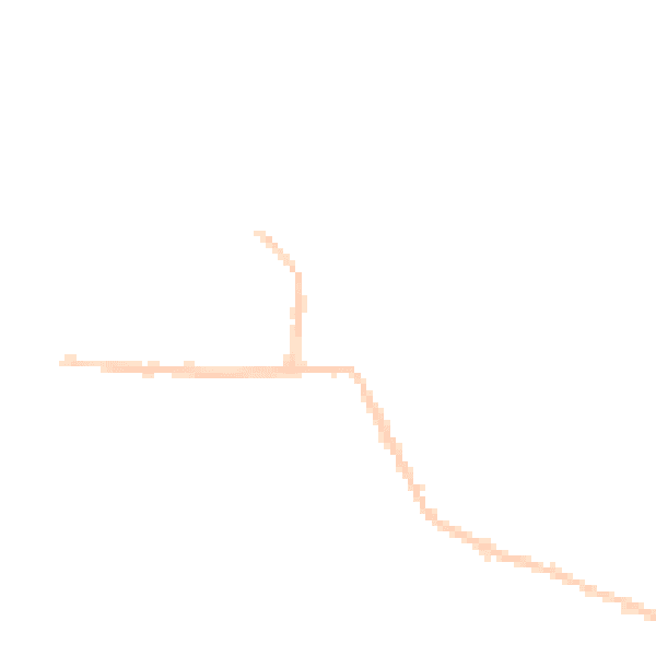 Night-time road noise heatmap for SS8 8JA