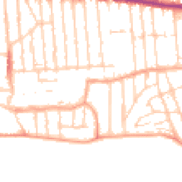 Daytime road noise heatmap for SS9 1AA