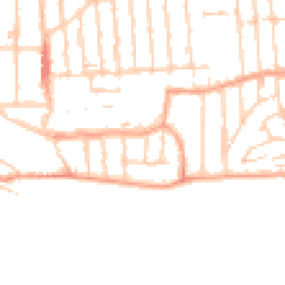 Daytime road noise heatmap for SS9 1AD