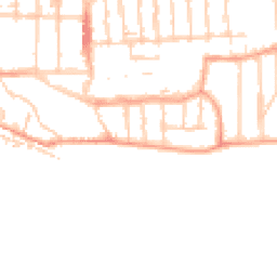 Daytime road noise heatmap for SS9 1AS