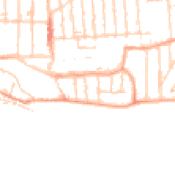 Daytime road noise heatmap for SS9 1AU