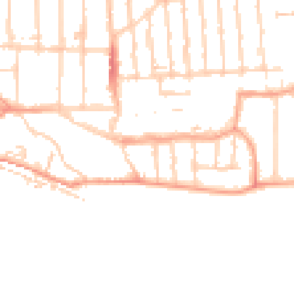 Daytime road noise heatmap for SS9 1AW