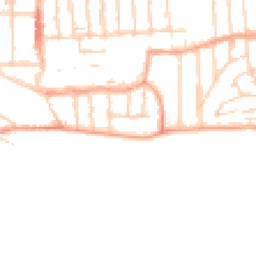 Daytime road noise heatmap for SS9 1BB