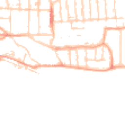 Daytime road noise heatmap for SS9 1BL