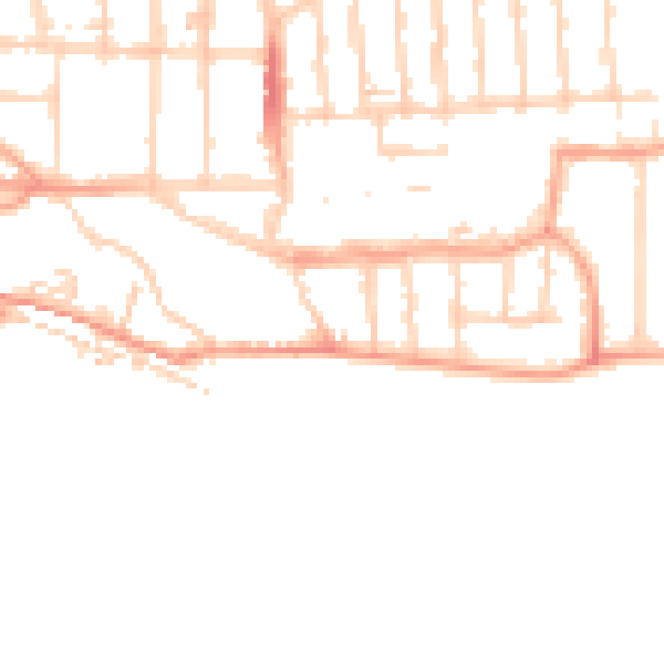 Daytime road noise heatmap for SS9 1BL
