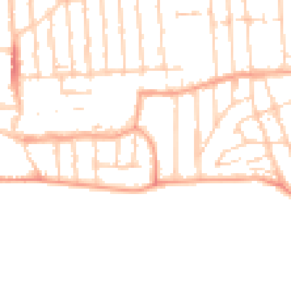 Daytime road noise heatmap for SS9 1BQ