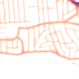 Daytime road noise heatmap for SS9 1DF