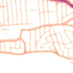 Daytime road noise heatmap for SS9 1DG