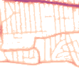 Daytime road noise heatmap for SS9 1DL