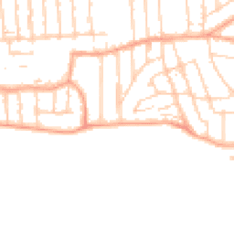 Daytime road noise heatmap for SS9 1DS