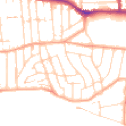 Daytime road noise heatmap for SS9 1HJ