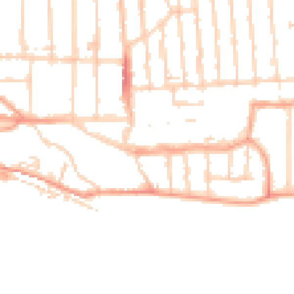 Daytime road noise heatmap for SS9 1PA