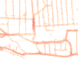 Daytime road noise heatmap for SS9 1QG